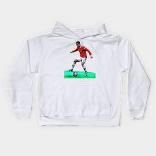 Cristiano Ronaldo Fanart 3 Kids Hoodie